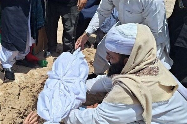 کودک ۶ ماهه حادثه تروریستی زاهدان برای همیشه آرام گرفت
