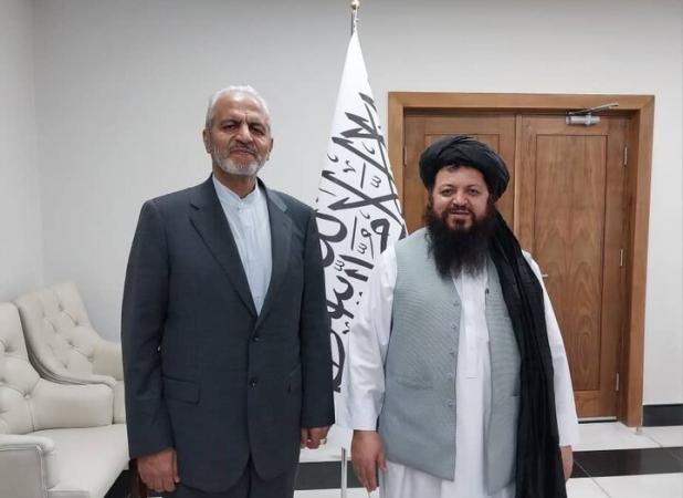 دیدار سرپرست سفارت ایران در کابل با دادستان کل هیات حاکمه افغانستان