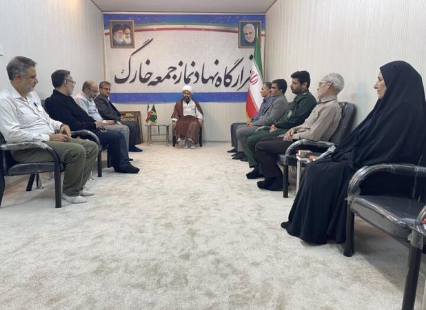 تعامل با نهادهای دینی کلید ارتقای خدمات فرهنگی و اجتماعی در خارگ است