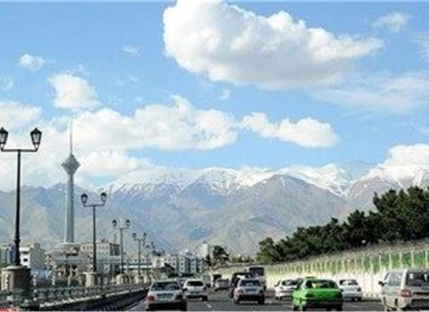 تداوم هوای قابل‌قبول در تهران