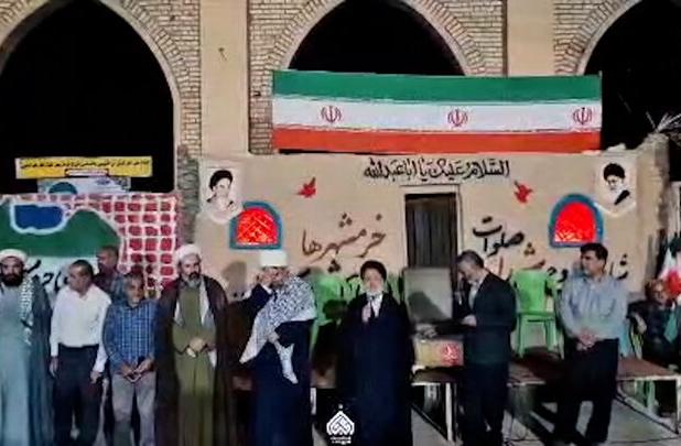 کاروان «یاران صمود به سوی آزادی و مقاومت» در بهبهان