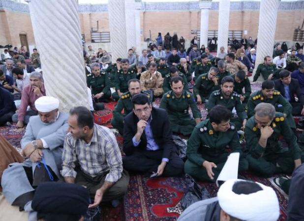 مراسم بزرگداشت شهدای خدمت در مسجد جامع سنندج برگزار شد