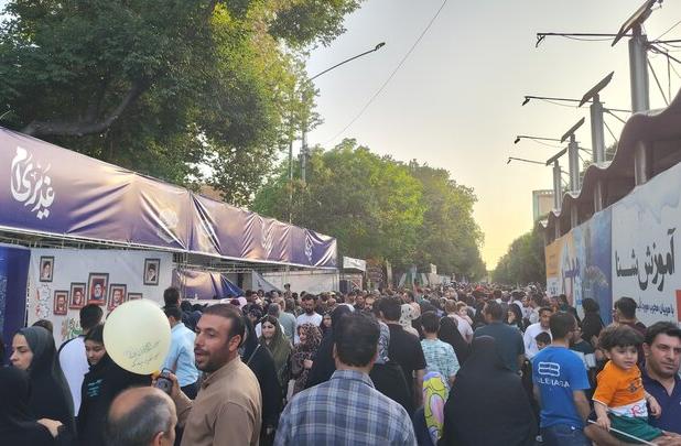 حضور پرشور خانوادگی در جشن بزرگ غدیر تبریز