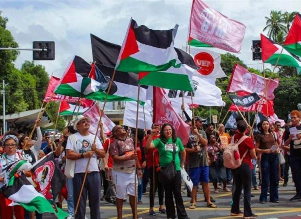 تجمع حامیان فلسطین در برزیل