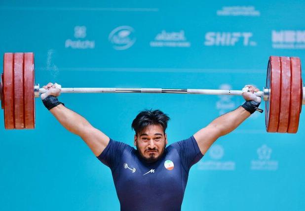 نصیری قهرمان دوئل مدعیان در لیگ وزنه‌برداری/ حسن‌پور قوی‌ترین شد