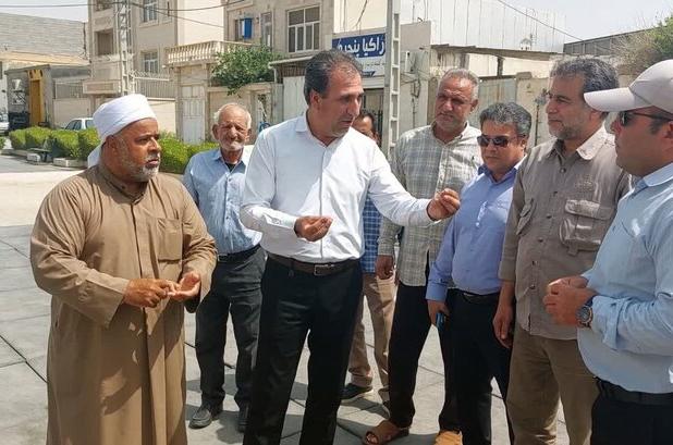 طرح «در کوچه‌های خدمت» در گناوه اجرا شد