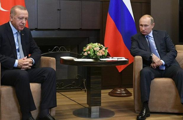 پوتین با اردوغان دیدار می‌کند
