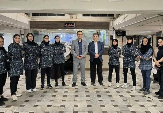 اعزام تیم کاراته بانوان کردستان به المپیاد استعدادهای برتر کشور