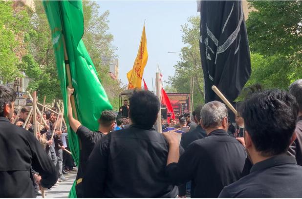 برگزاری مراسم دسته‌روی به مناسبت شهادت امام جعفر صادق(ع) در گرگان