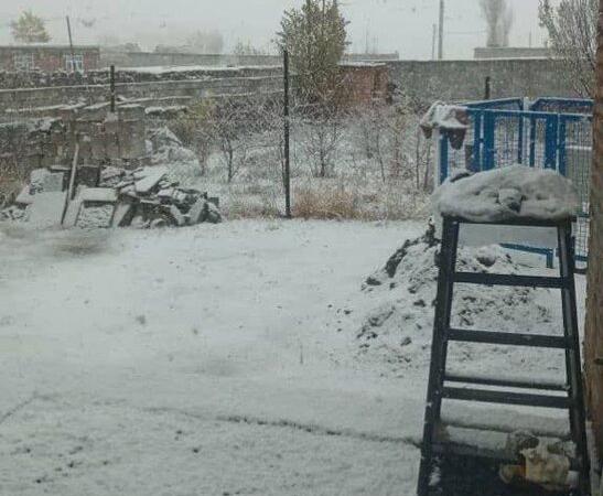 برف ارتفاعات آذربایجان غربی را سفیدپوش کرد