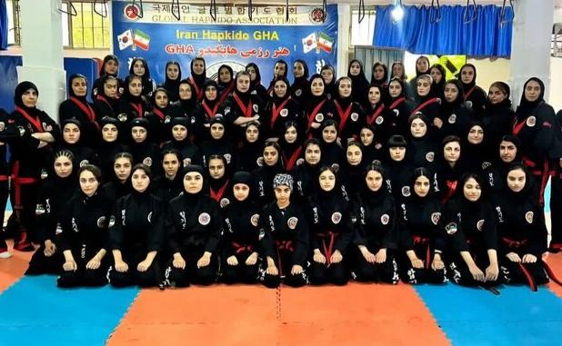 برگزاری دوره فنی و آزمون کشوری دان هاپکیدو GHA بانوان در مازندران