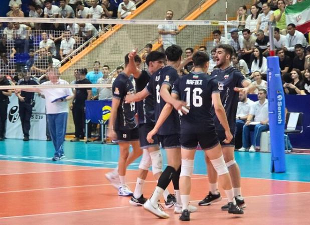 تیم والیبال زیر ۱۹ سال ایران قهرمان آسیایی مرکزی شد