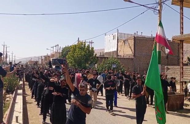عزاداری روز عاشورا در شهر کوهنانی