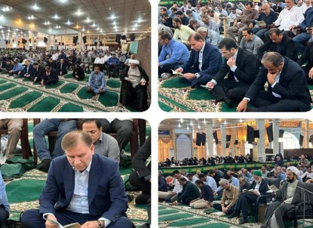 مراسم دعای عرفه در نقاط مختلف استان بوشهر برگزار شد
