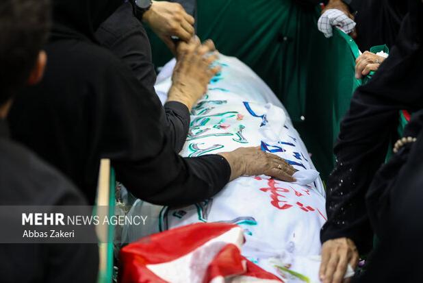 مراسم وداع با شهید سعید «آذربادگان»