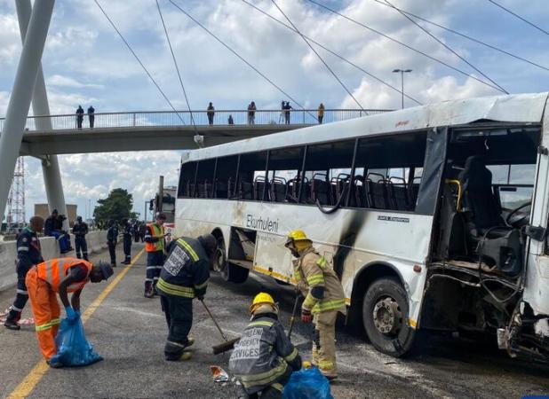 ۹ کشته در تصادف رانندگی در کیپ شرقی آفریقای جنوبی