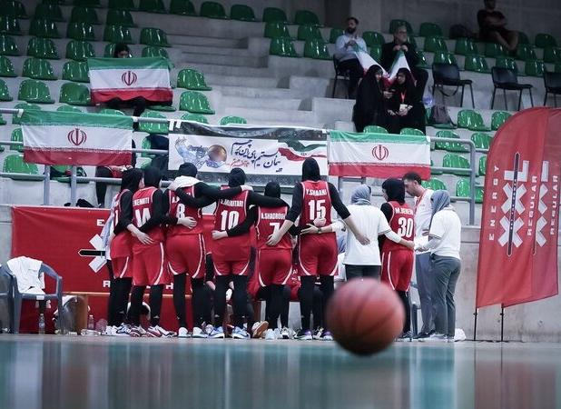 دختران زیر ١٦ سال بسکتبال فینالیست غرب آسیا شدند