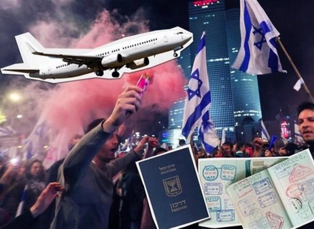 بحران امنیت؛ عامل فرار ۸۲ هزار صهیونیست در سال ۲۰۲۴