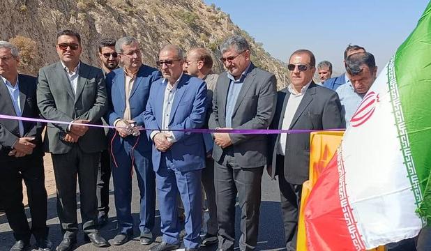 افتتاح ۳ کیلومتر از بزرگراه یاسوج - شیراز
