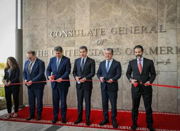 بزرگترین کنسولگری آمریکا در کدام شهر افتتاح شد؟