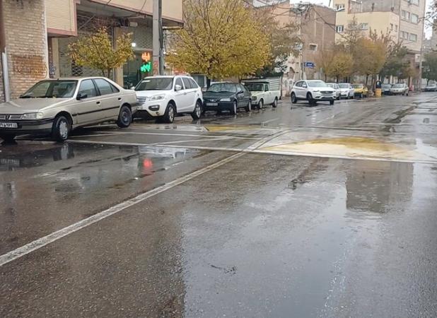 تبریز زیر باران؛ هوای تازه بعد از روزهای آلوده