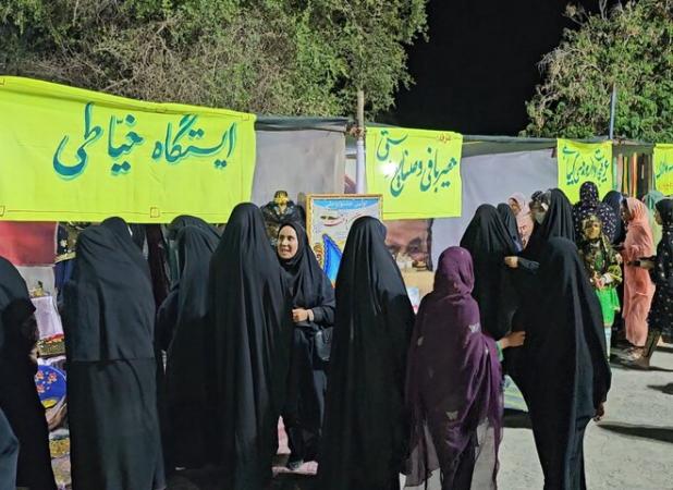 نمایشگاه عرضه محصولات اقتصاد مقاومتی در بخش شمیل