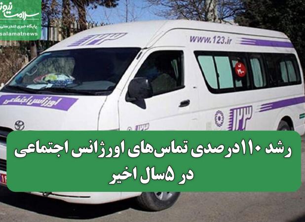 رشد 110درصدی تماس‌های اورژانس اجتماعی در 5سال اخیر