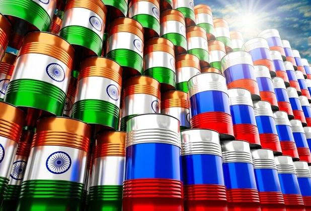 کاهش واردات نفت روسیه به هند بدلیل تشدید تحریم‌ها