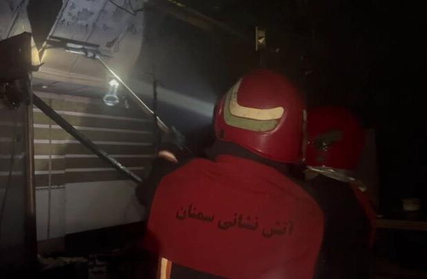 مهار حریق طلافروشی در بازار سمنان؛ حادثه خسارت جانی نداشت