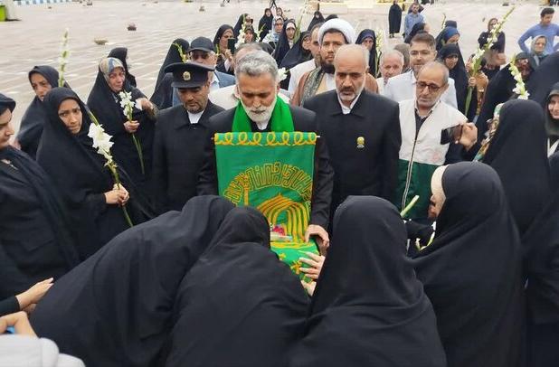 حضور کاروان «زیر سایه خورشید» در آستانه اشرفیه