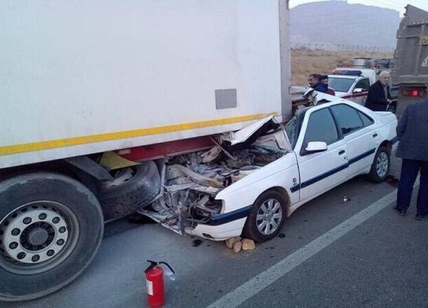 ۹ کشته در تصادف خودروی حامل اتباع خارجی در سیستان و بلوچستان