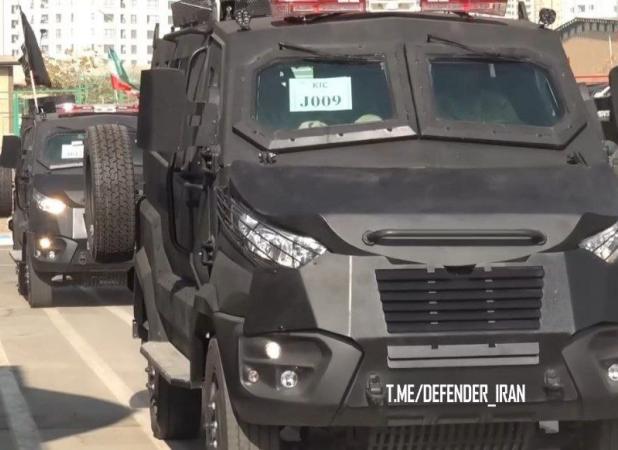 تصاویر خودروی ضد انفجار روسی درسیستان و بلوچستان