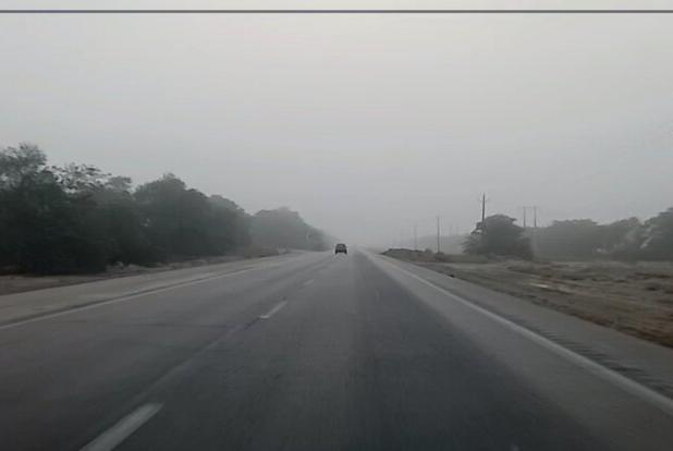 مه شدید صبحگاهی در دشتستان