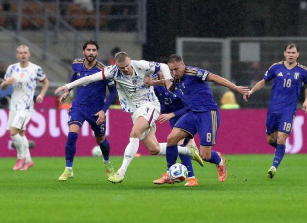 نروژ با تحقیر ایتالیا به جام جهانی سلام کرد