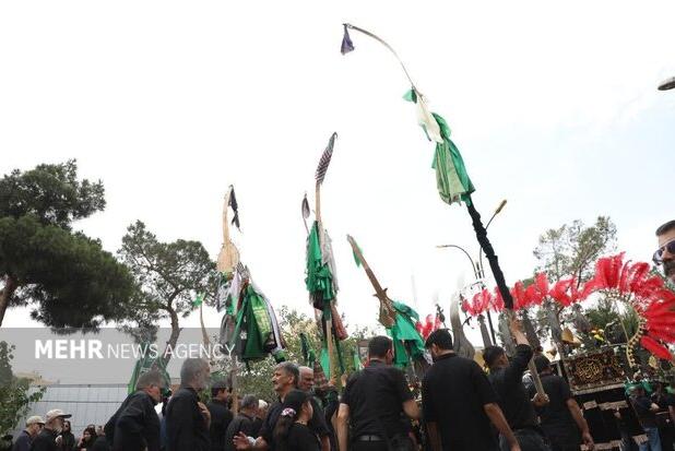 سوگواران دامغانی در مراسم تاریخی یازدهم محرم