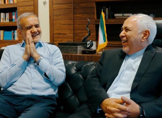 ظریف: در میزگرد سیاسی همراه پزشکیان خواهم بود