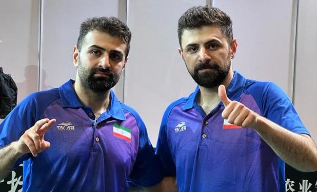 صعود تیم دوبل برادران عالمیان به جمع 16 تیم برتر