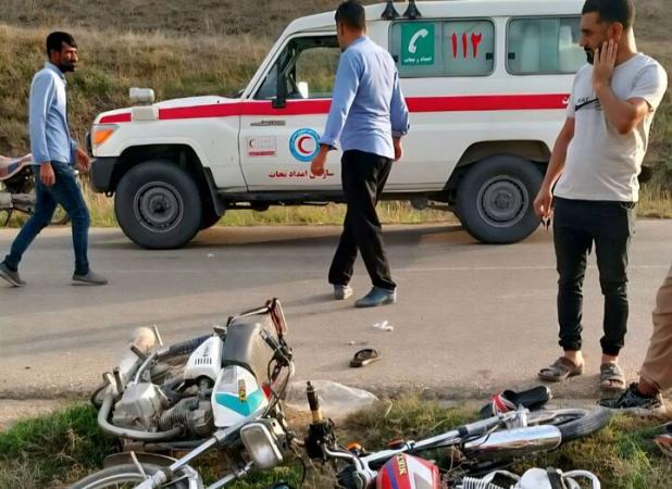 واژگونی موتورسیکلت در محور گنبدکاووس ۳ مصدوم برجای گذاشت