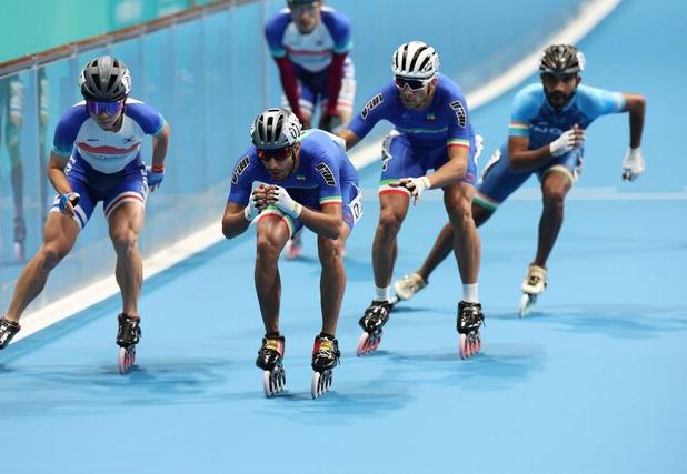 جایگاه سوم پسران اسکیت‌باز در جام جهانی امارات