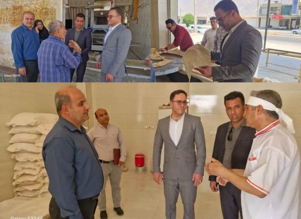 تاکید فرماندار تنگستان بر افزایش کیفیت پخت نان