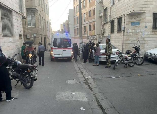 انفجار یک ساختمان ۴ طبقه در شرق تهران