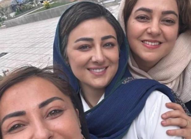 سلفیِ پربازدید ویدا جوان و نفیسه روشن در پشت‌صحنه «آلا»
