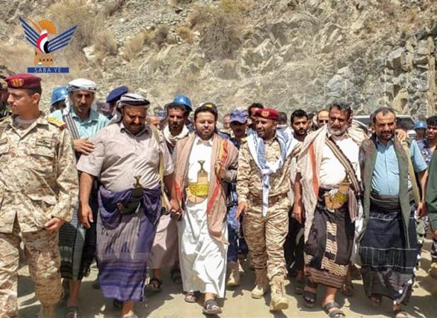 انصارالله یمن اتصال جاده استراتژیک به جنوب این کشور را افتتاح کرد