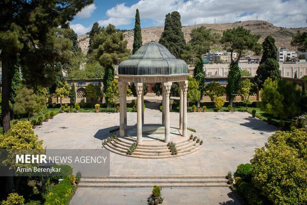 آرامگاه حافظ پر بازدیدترین بنای تاریخی فارس در نوروز