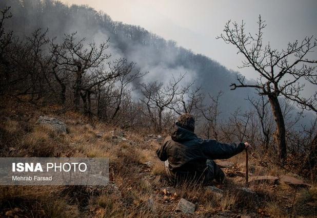 فرمانده یگان حفاظت محیط زیست کرمانشاه: امسال بیش از ۸ ماه درگیر حریق بودیم