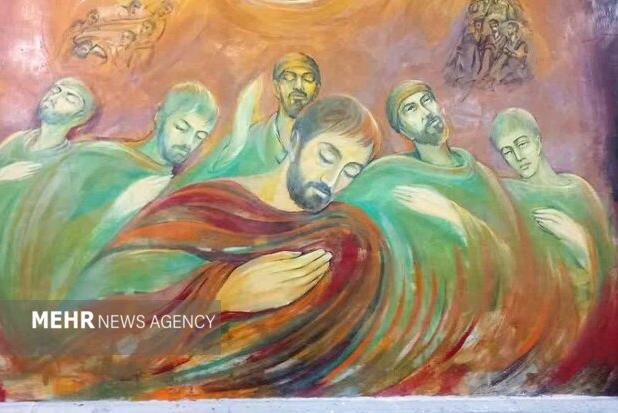 اقدام جالب حوزه هنری/ بازسازی آثار هنری ماندگار مسجد جامع خرمشهر