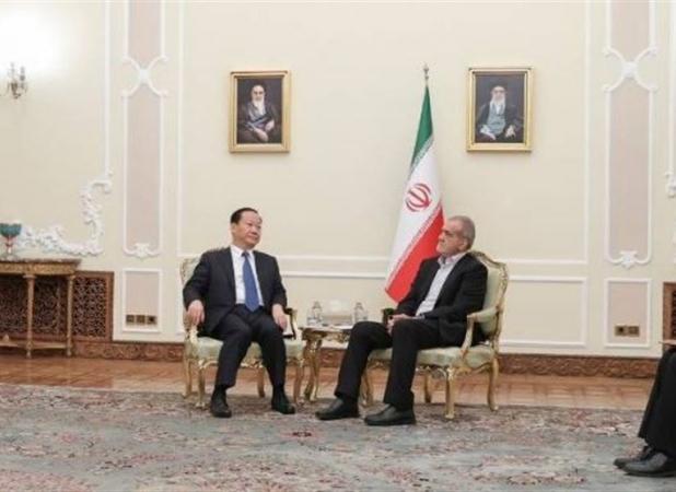 پزشکیان: ایران و چین ظرفیت‌های عظیمی برای همکاری دارند