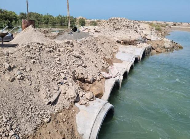 جاده دسترسی به خور دیلم اجرا شد