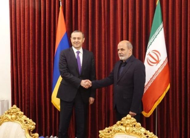 احمدیان در دیدار با همتای ارمنی: هرگونه تغییر در ژئوپلیتیک منطقه موجب بی‌ثباتی و تصاعد بحران است