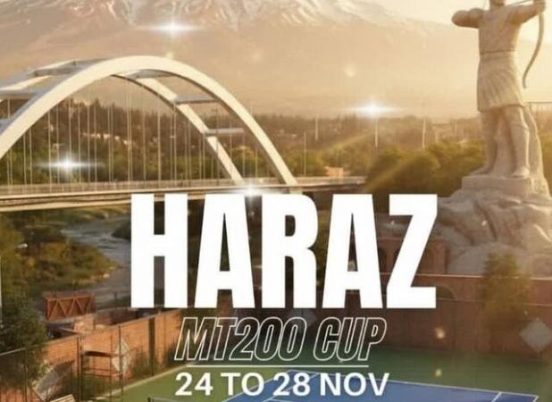 حضور۱۳۷ تنیسور از کشورهای آسیایی و اروپایی برای مسابقات بین‌المللی تنیس هرازکاپ آمل